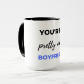 Je bent een  boyvriendin Black Mok (Voorkant links)