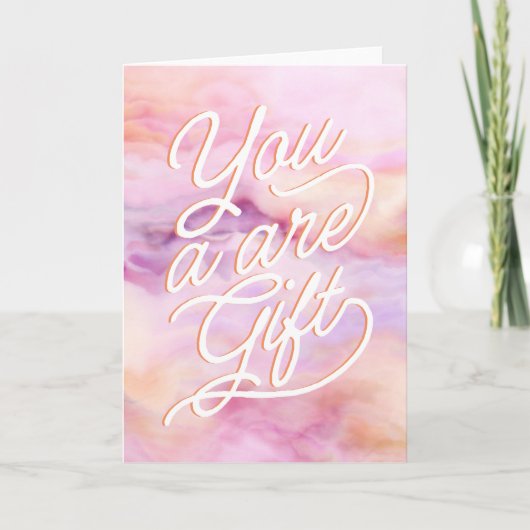 Je bent een cadeauleraarsvriend. kaart (Voorkant)