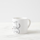 Je bent een Cool Cat Espresso Mok (Voorkant rechts)