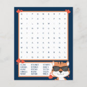 Je bent een coole kat Kinder Valentijnsdag Kaart (Achterkant)