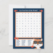 Je bent een coole kat Kinder Valentijnsdag Kaart Notitiekaartje (Achterkant)