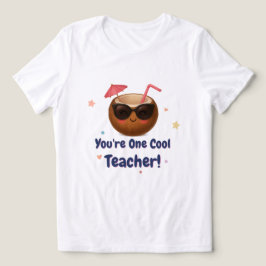 Je bent een coole leraar - Grappig Kokosnoot T-shi Tri-Blend Shirt