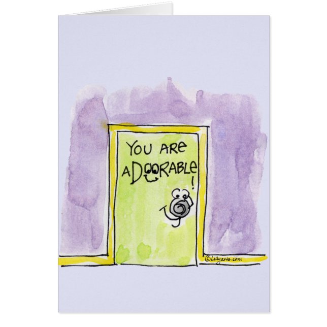 Je bent een DEURable cartoon (Voorkant)