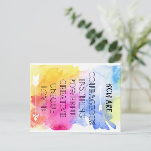 Je bent een dierbare kaart (Staand voorkant)