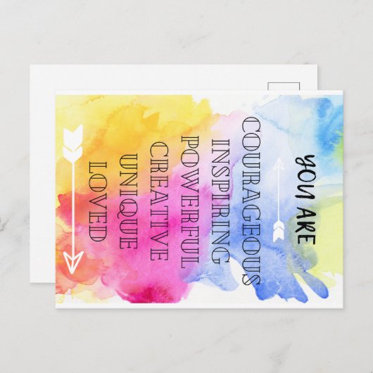 Je bent een dierbare kaart (Voorkant / Achterkant)