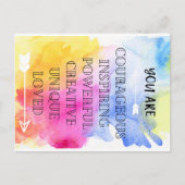 Je bent een dierbare kaart (Voorkant)