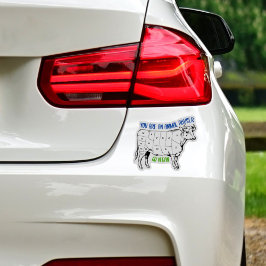 Je bent een dierenmisbruiker, Vegan Activism Sticker