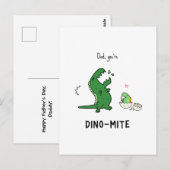 Je bent een Dino-mite Briefkaart (Voorkant / Achterkant)