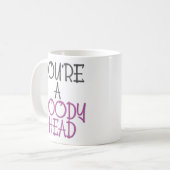 Je bent een Doody Head Koffiemok (Voorkant links)