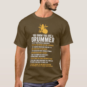 Je bent een drummer van Grappige Drum Lover Gift D T-shirt