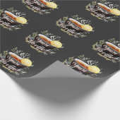 Je bent een echte tea-riffic! Grappige theeliefheb Cadeaupapier (Hoek)