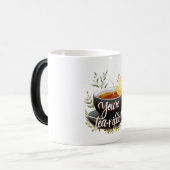 Je bent een echte tea-riffic! Grappige theeliefheb Magische Mok (Voorkant links)