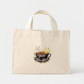 Je bent een echte tea-riffic! Grappige theeliefheb Mini Tote Bag (Voorkant)