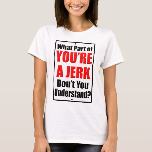 Je bent een eikel t-shirt (Voorkant)