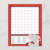 Je bent een Elephan-Tastic Kinder Valentijnsdag Ka (Achterkant)