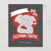 Je bent een Elephan-Tastic Kinder Valentijnsdag Ka (Voorkant)
