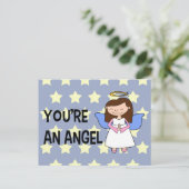 Je bent een engel briefkaart (Staand voorkant)
