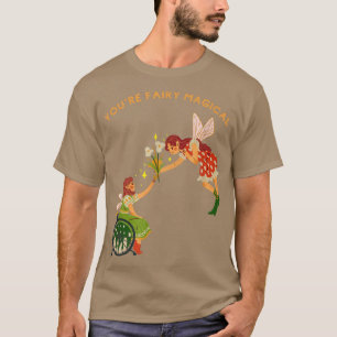 Je bent een fantastisch meisje in een rolstoel t-shirt