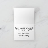 Je bent een fantastische Kinder Valentijnsdag Kaar Feestdagen Kaart (Binnen)