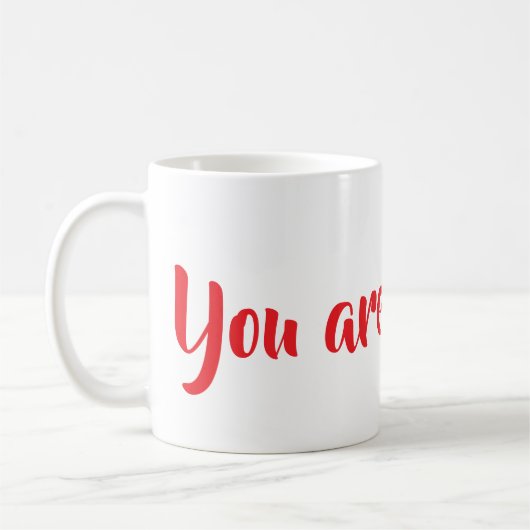 Je bent een feest. koffiemok (Links)