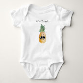 Je bent een fijne appel, Pineapple Onsie Romper (Voorkant)