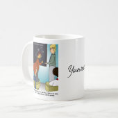 Je bent een Fired Coffee-Mok Koffiemok (Voorkant links)