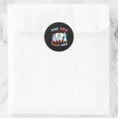 Je bent een floss-ome Schattige gebit Ronde Sticker (Tas)
