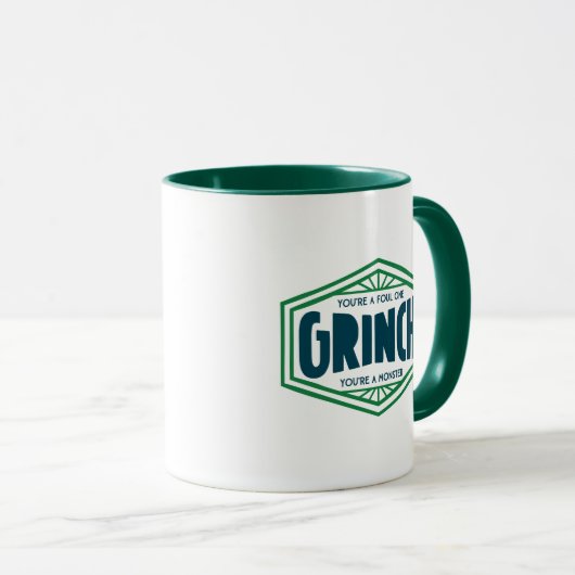 Je bent een Foute One Grinch Mok (Voorkant rechts)