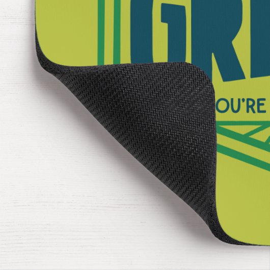 Je bent een Foute One Grinch Muismat (Hoek)