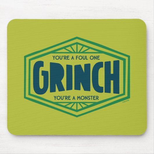Je bent een Foute One Grinch Muismat (Voorkant)