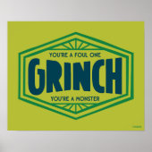 Je bent een Foute One Grinch Poster (Voorkant)