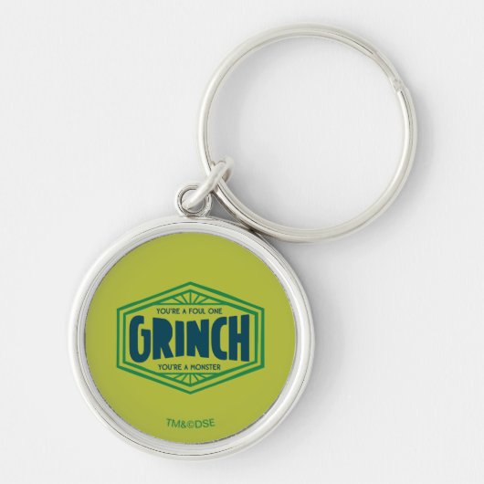 Je bent een Foute One Grinch Sleutelhanger (Voorkant)