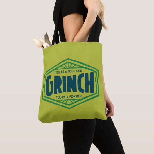 Je bent een Foute One Grinch Tote Bag (Dichtbij)