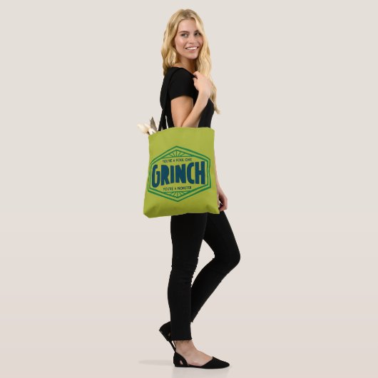 Je bent een Foute One Grinch Tote Bag (Op model)