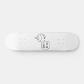 Je bent een gans skateboard (Horizontaal)