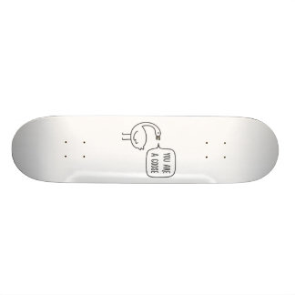Je bent een gans skateboard