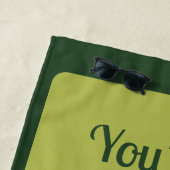 Je bent een gat in één! 2025 strandlaken (In situ)