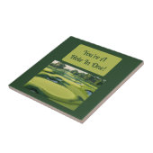 Je bent een gat in één! 2025 tegeltje (Zijkant)