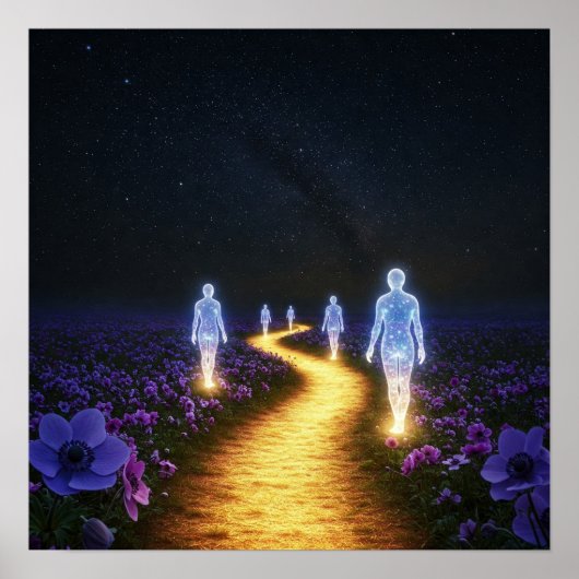 Je bent een geest in een lichaam en niet andersom poster (Voorkant)