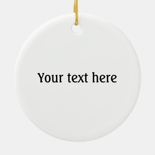 Je bent een geliefd hart-positief Ornament (Achterkant)