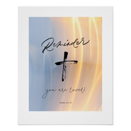 Je bent een geliefd poster (Voorkant)