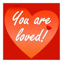 Je bent een geliefd Poster