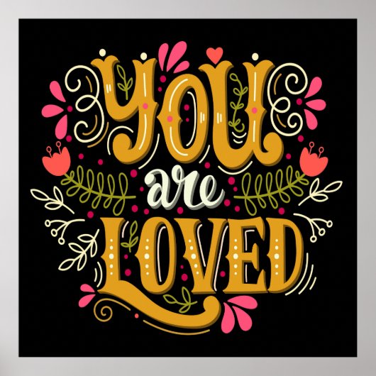 Je bent een geliefd Poster (Voorkant)