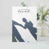 Je bent een geliefde Moederdag foto Kaart (Staand voorkant)