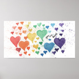 Je bent een geliefde poster