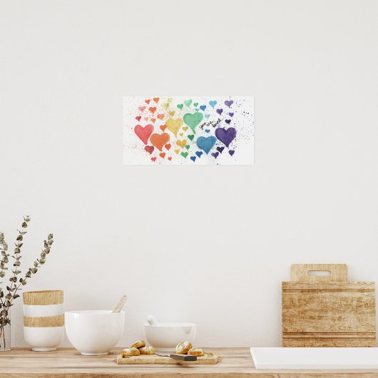 Je bent een geliefde poster (Keuken)