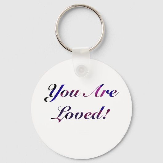 Je bent een geliefde Sticker 1 Sleutelhanger (Voorkant)