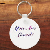 Je bent een geliefde Sticker 1 Sleutelhanger (Voorkant)