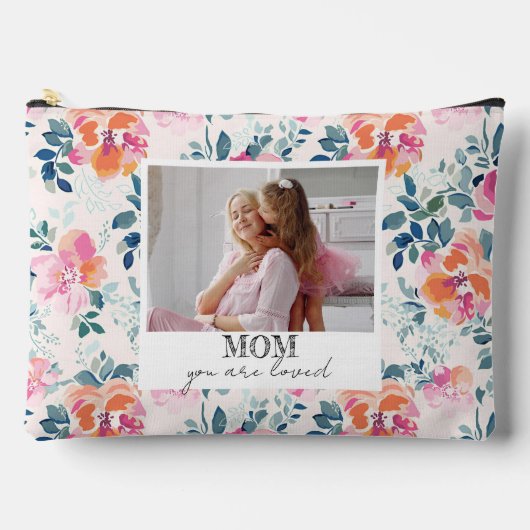 Je bent een geliefde Waterverf Floral Moederdag Etui (Voorkant)