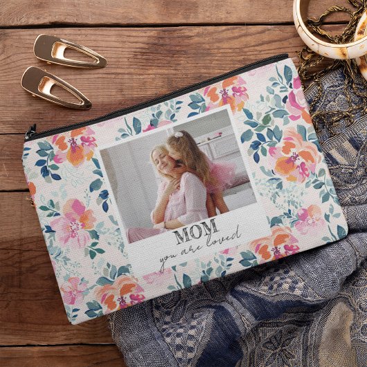 Je bent een geliefde Waterverf Floral Moederdag Etui